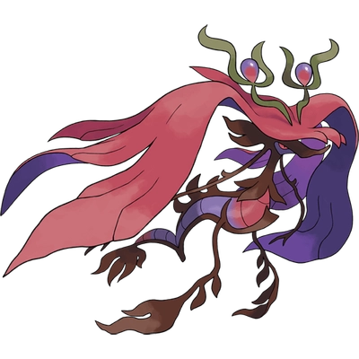 독/드래곤 타입 포켓몬 메가드래캄의 이미지