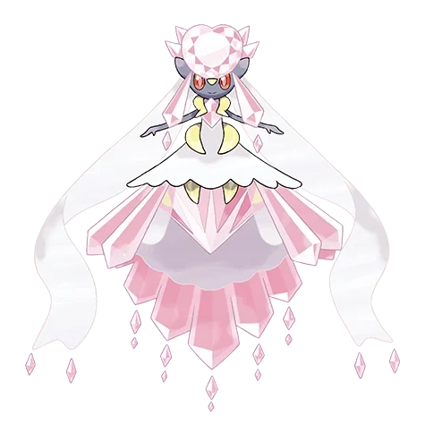 바위/페어리 타입 포켓몬 메가디안시의 이미지