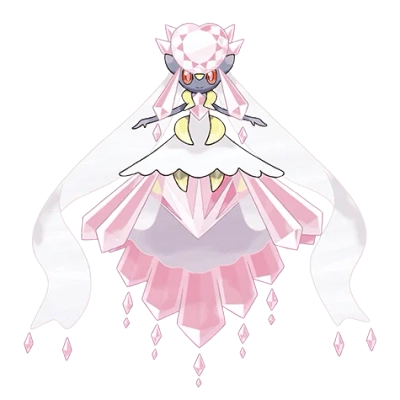 바위/페어리 타입 포켓몬 메가디안시의 이미지