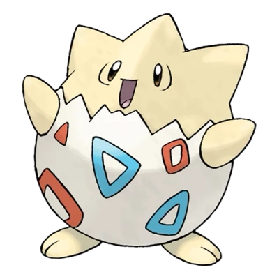 페어리 타입 포켓몬 토게피의 이미지