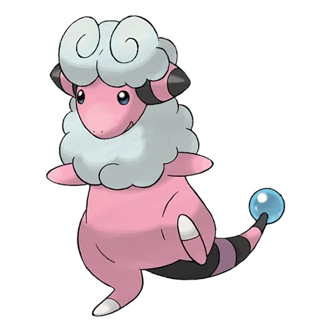 전기 타입 포켓몬 보송송의 이미지
