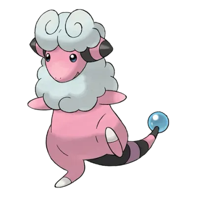 전기 타입 포켓몬 보송송의 이미지