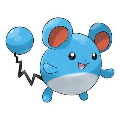 물/페어리 타입 포켓몬 마릴의 이미지