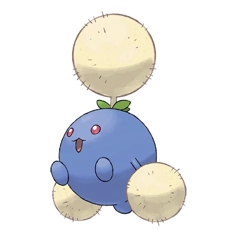 풀/비행 타입 포켓몬 솜솜코의 이미지