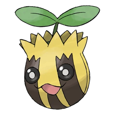 풀 타입 포켓몬 해너츠의 이미지