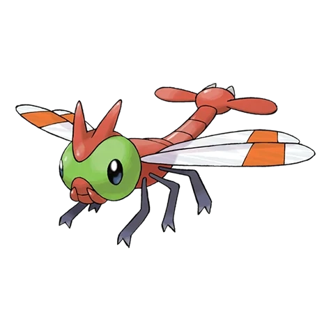 벌레/비행 타입 포켓몬 왕자리의 이미지