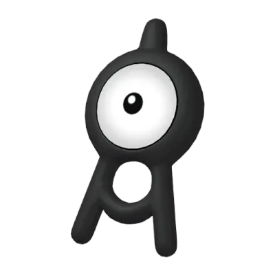 에스퍼 타입 포켓몬 안농의 이미지