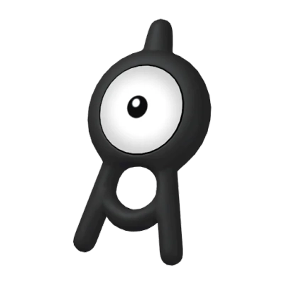 에스퍼 타입 포켓몬 안농의 이미지