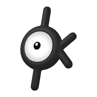 에스퍼 타입 포켓몬 안농의 이미지