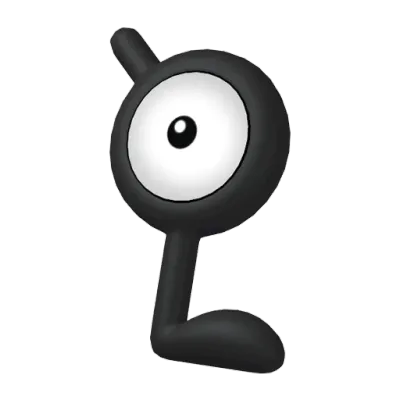 에스퍼 타입 포켓몬 안농의 이미지