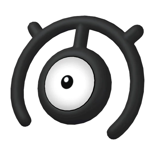 에스퍼 타입 포켓몬 안농의 이미지