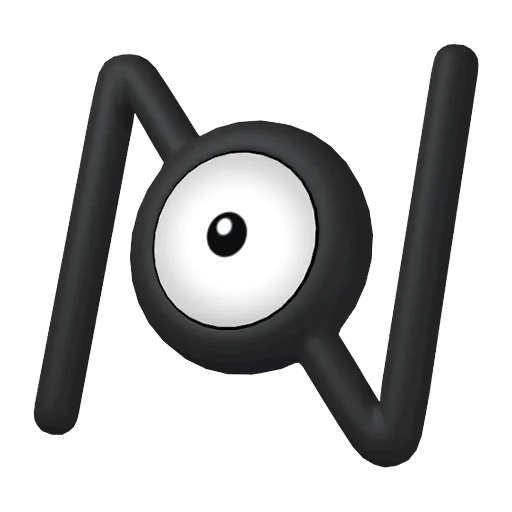 에스퍼 타입 포켓몬 안농의 이미지