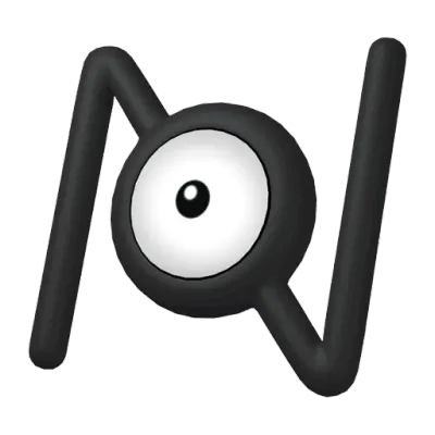 에스퍼 타입 포켓몬 안농의 이미지