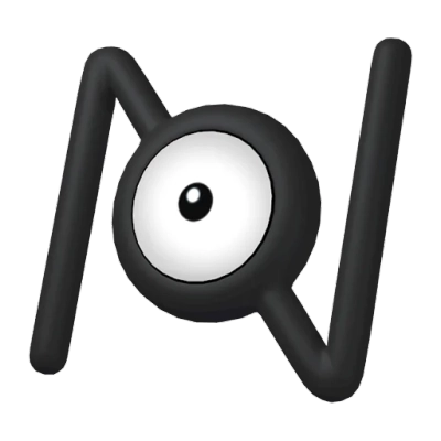 에스퍼 타입 포켓몬 안농의 이미지