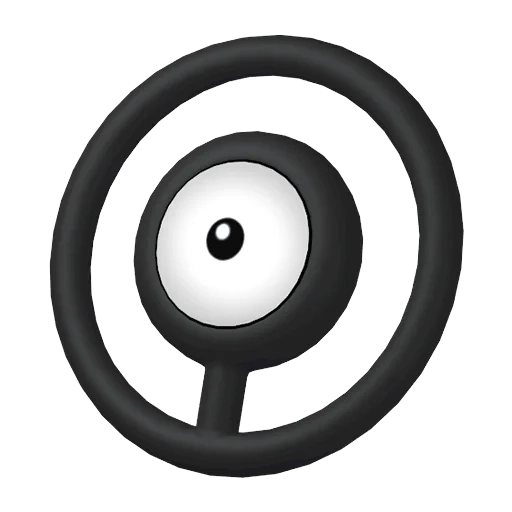 에스퍼 타입 포켓몬 안농의 이미지