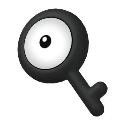 에스퍼 타입 포켓몬 안농의 이미지