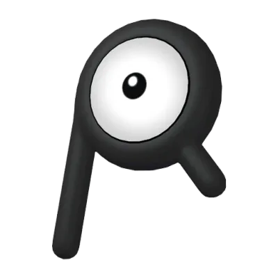 에스퍼 타입 포켓몬 안농의 이미지