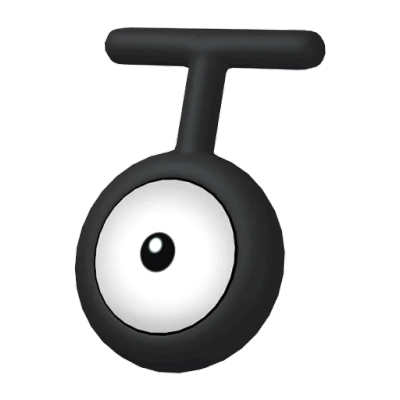 에스퍼 타입 포켓몬 안농의 이미지