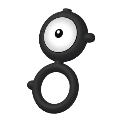 에스퍼 타입 포켓몬 안농의 이미지