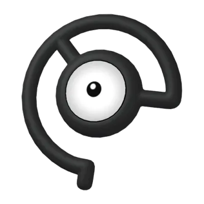 에스퍼 타입 포켓몬 안농의 이미지