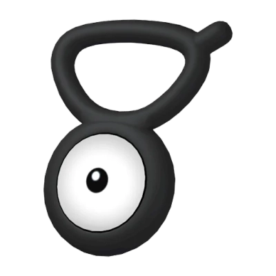 에스퍼 타입 포켓몬 안농의 이미지