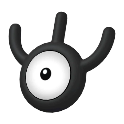 에스퍼 타입 포켓몬 안농의 이미지