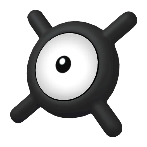 에스퍼 타입 포켓몬 안농의 이미지