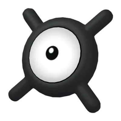 에스퍼 타입 포켓몬 안농의 이미지