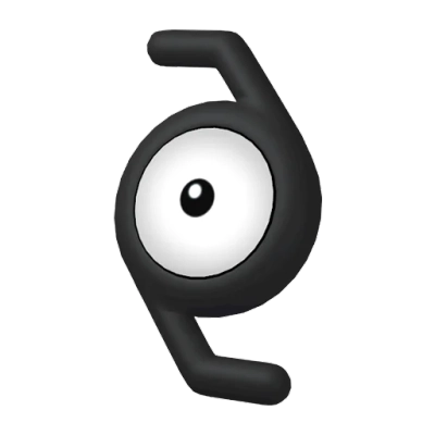 에스퍼 타입 포켓몬 안농의 이미지