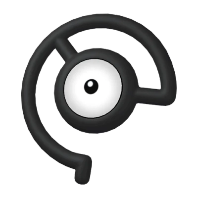 에스퍼 타입 포켓몬 안농의 이미지