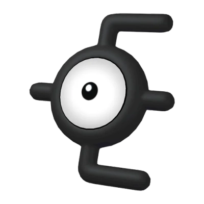 에스퍼 타입 포켓몬 안농의 이미지