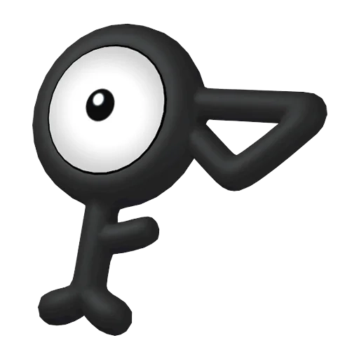 에스퍼 타입 포켓몬 안농의 이미지