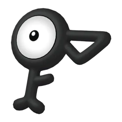 에스퍼 타입 포켓몬 안농의 이미지