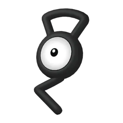 에스퍼 타입 포켓몬 안농의 이미지