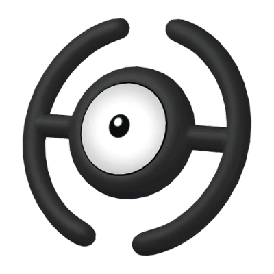 에스퍼 타입 포켓몬 안농의 이미지