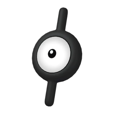 에스퍼 타입 포켓몬 안농의 이미지