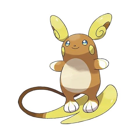 전기/에스퍼 타입 포켓몬 라이츄 리전폼의 이미지