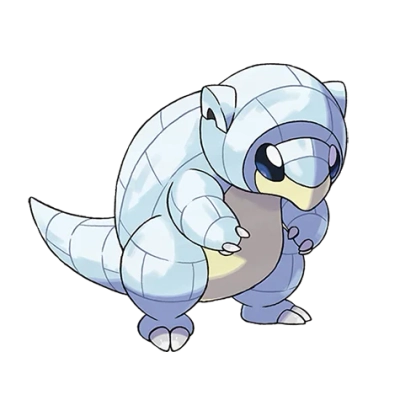 얼음/강철 타입 포켓몬 모래두지 리전폼의 이미지
