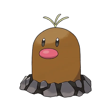 땅/강철 타입 포켓몬 디그다 리전폼의 이미지