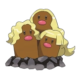 pokemon_id_51 닥트리오 알로라 폼