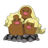 pokemon_id_51 닥트리오 알로라 폼