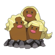 닥트리오 알로라의 모습