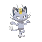 나옹 알로라의 모습 