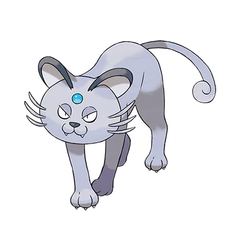 악 타입 포켓몬 페르시온 리전폼의 이미지