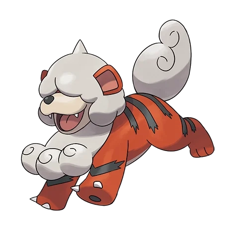 불꽃/바위 타입 포켓몬 가디 리전폼의 이미지
