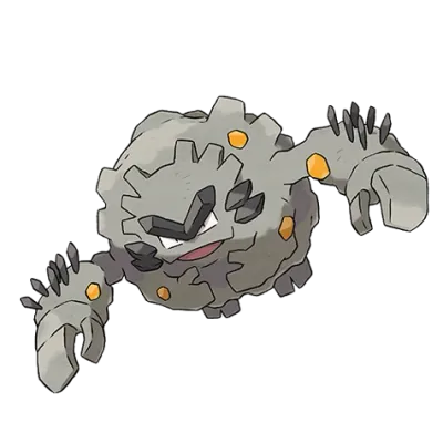 바위/전기 타입 포켓몬 데구리 리전폼의 이미지