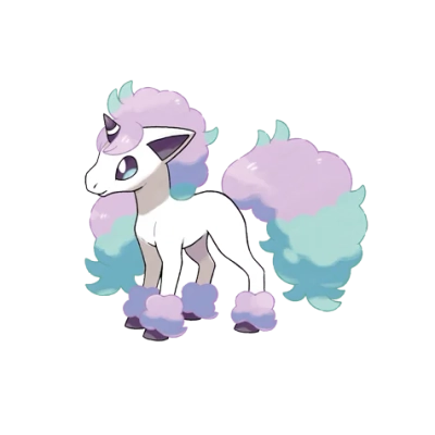 에스퍼 타입 포켓몬 포니타 리전폼의 이미지