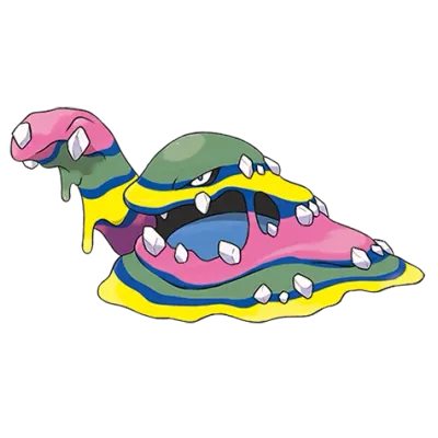 독/악 타입 포켓몬 질뻐기 리전폼의 이미지