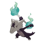 텅구리 알로라의 모습