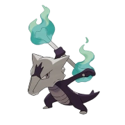 텅구리 알로라의 모습